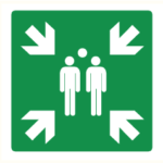 Pictogram evacuatie