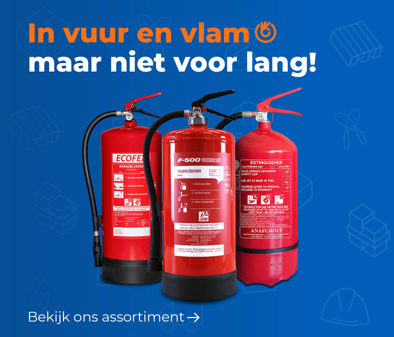 brandblussers